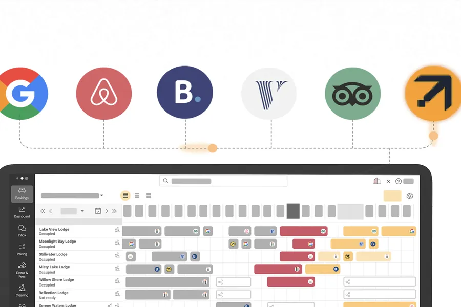 Synchronisation des calendriers Airbnb, Booking et Vrbo par un channel manager