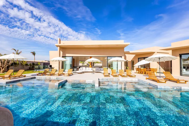 Villa haut de gamme avec piscine gérée par une conciergerie au Maroc